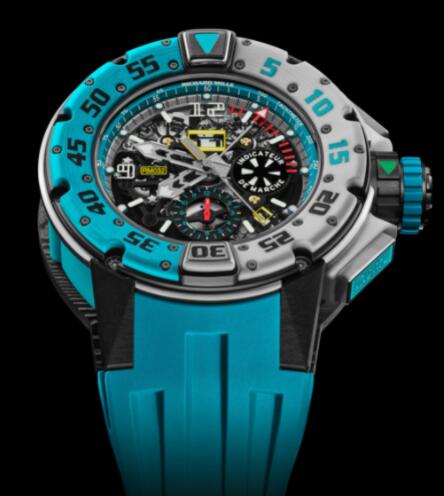 Review Replica Richard Mille RM 032 Automatic Winding Flyback Chronograph Les Voiles de Saint Barth Watch - Click Image to Close